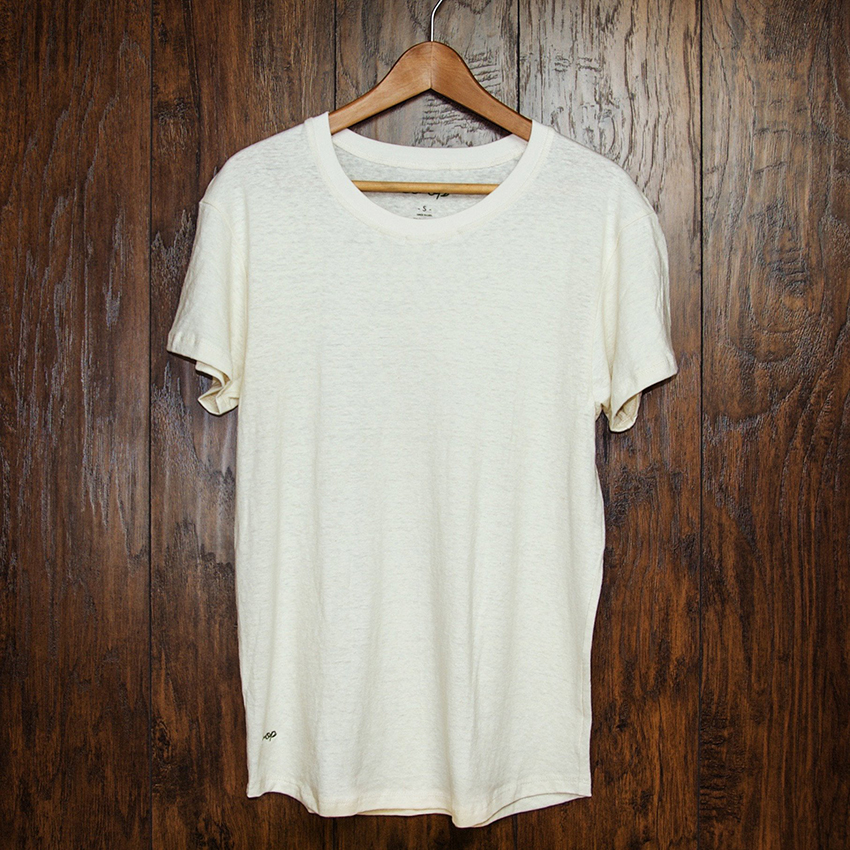 sustainable basics - hemp t-shirt