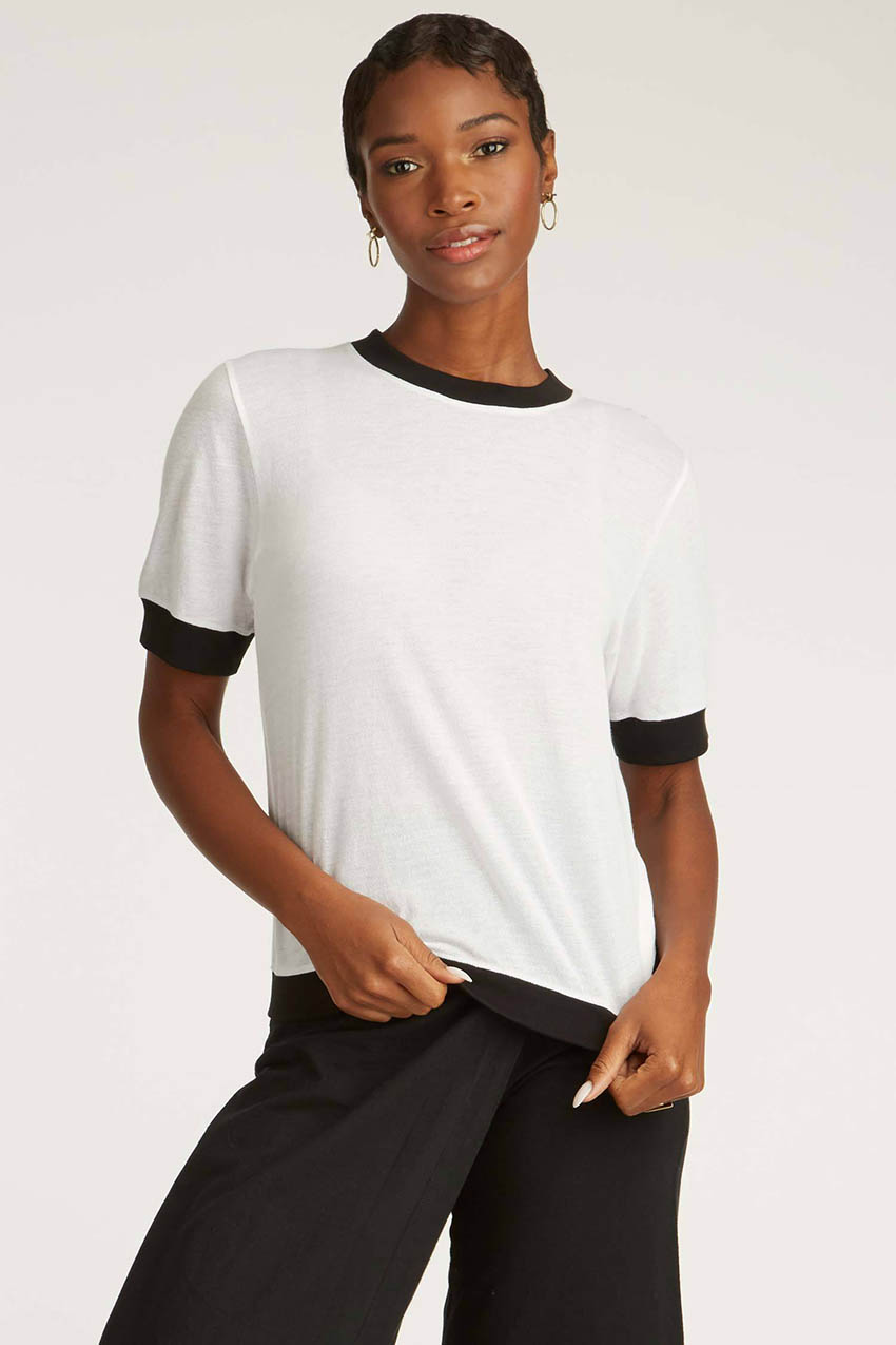 perfect sustainable basics - ringer tee