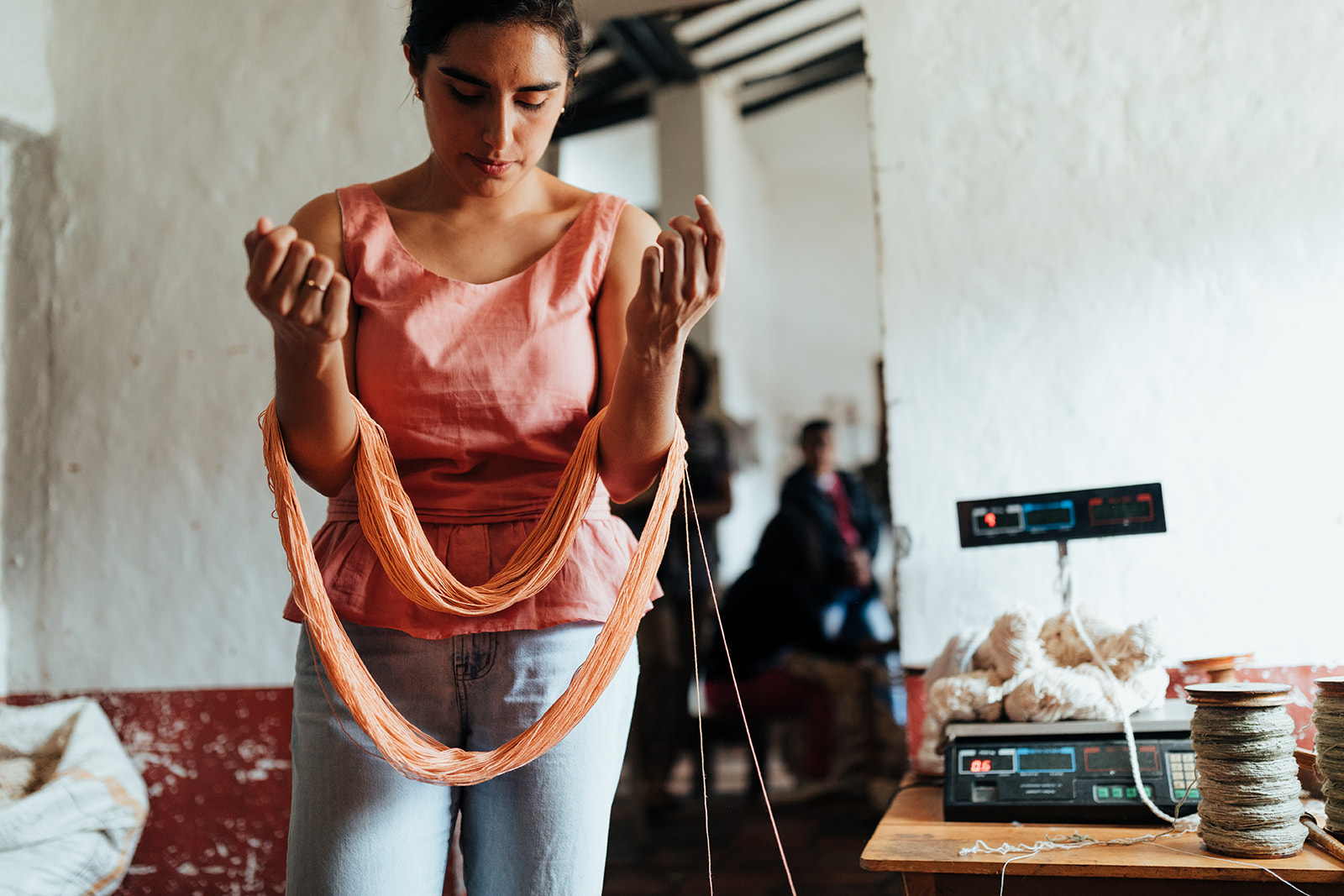 Zuahaza woven textiles in Colombia | photo by ali campbell photography