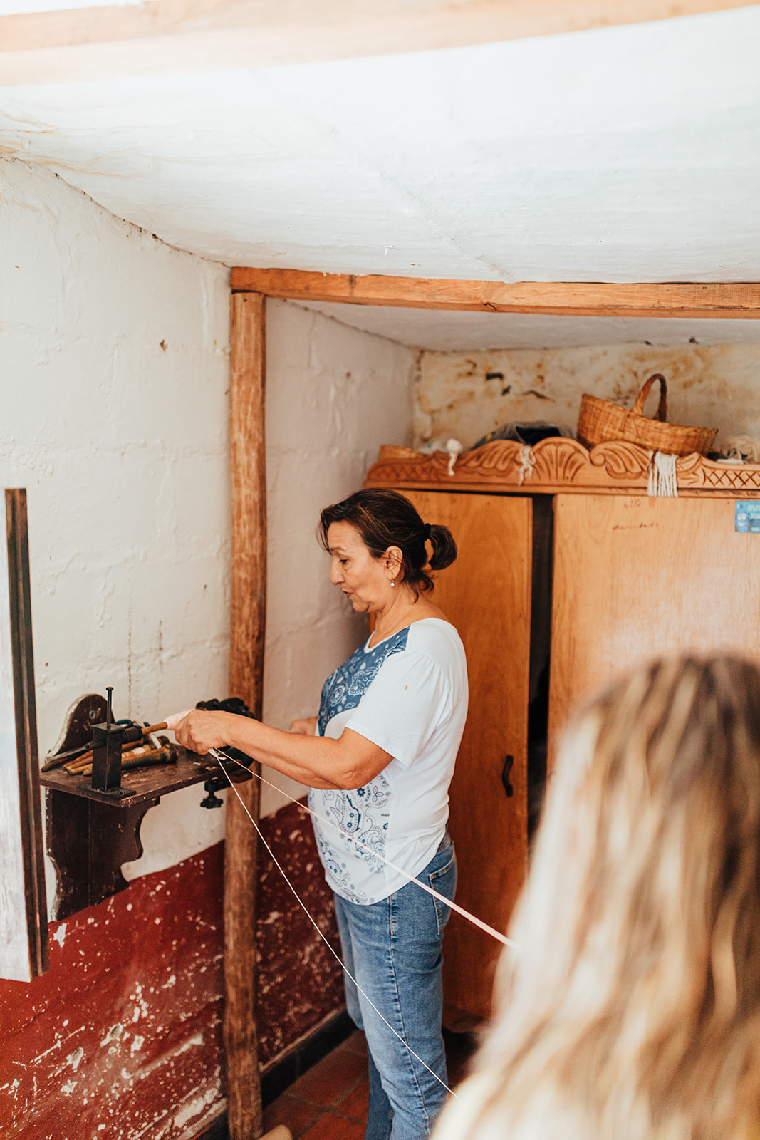 Zuahaza woven textiles in Colombia | photo by ali campbell photography