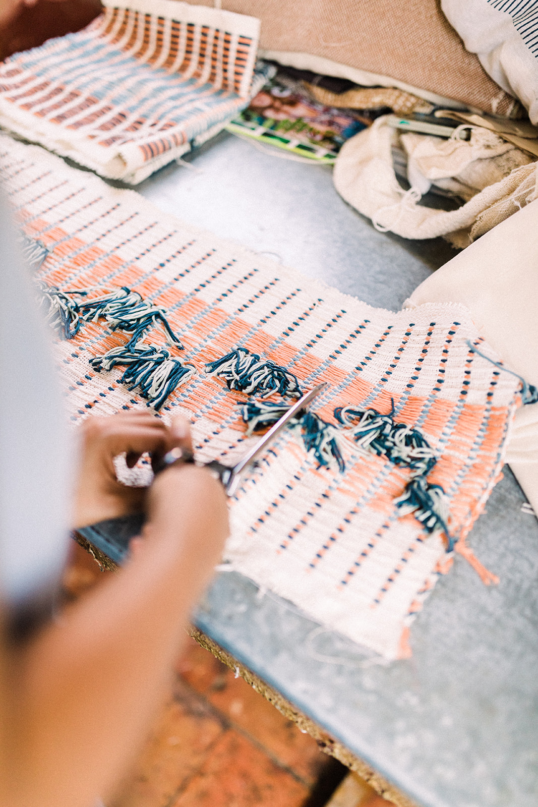 Zuahaza woven textiles in Colombia | photo by ali campbell photography