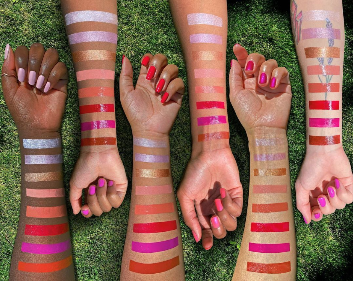 vegan nail polish swatches by habit cosmetics