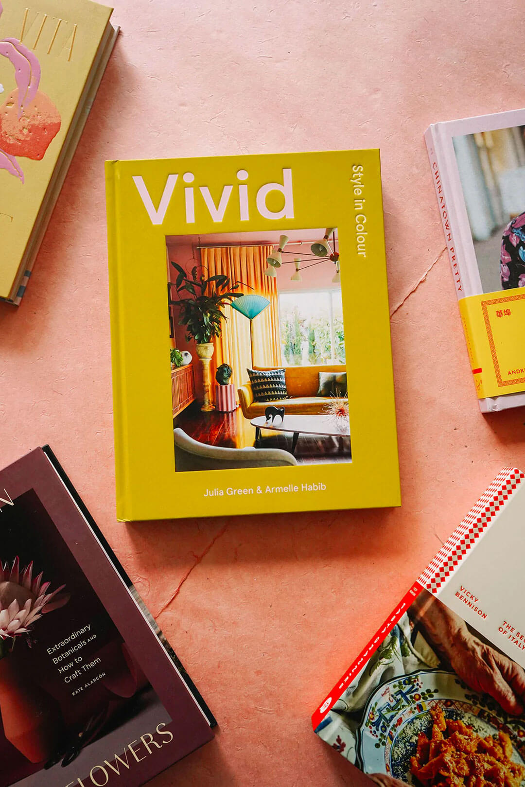 vivid - design coffee table book by wallflower