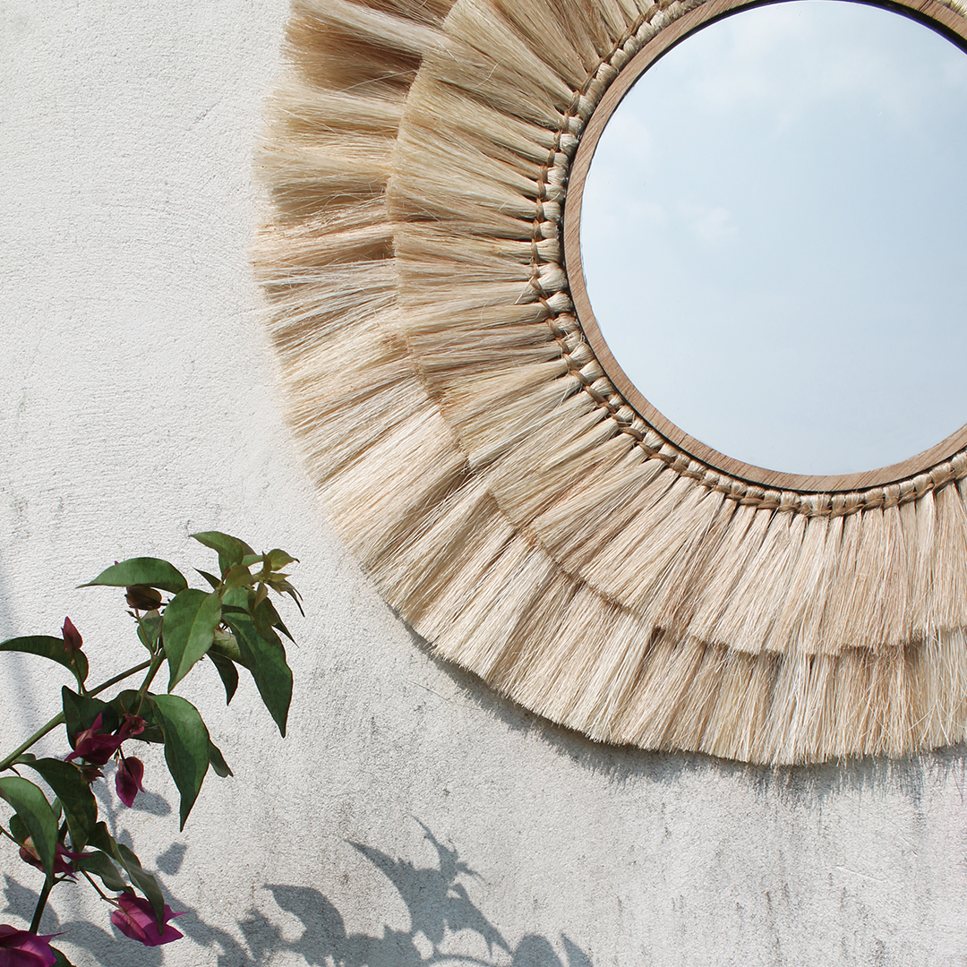 Fringe Mirror by Quinta Esencia Studio