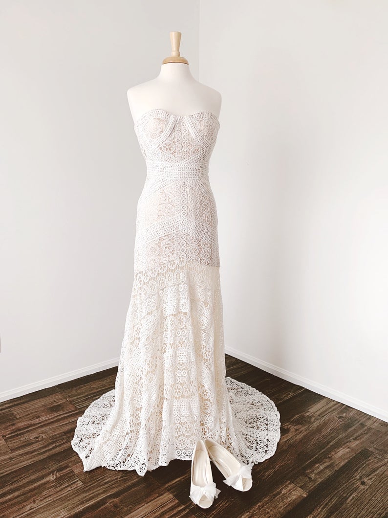 BigRockBridal handmade wedding dresses from Etsy