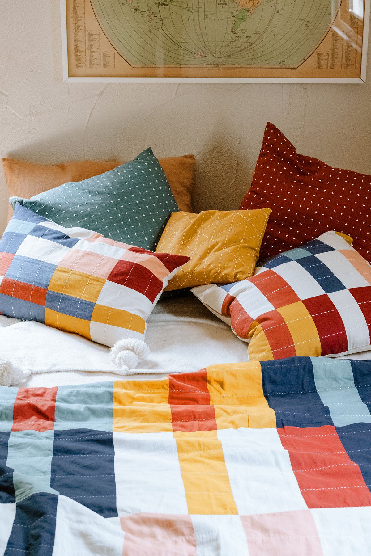 Anchal Project Fair Trade Home Decor & Patchwork Quilts via eco club official