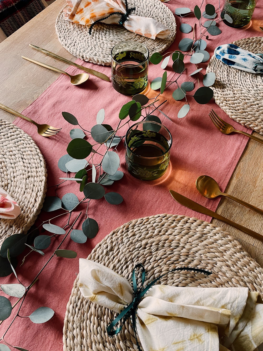 A Colorful Holiday Table with Terraklay