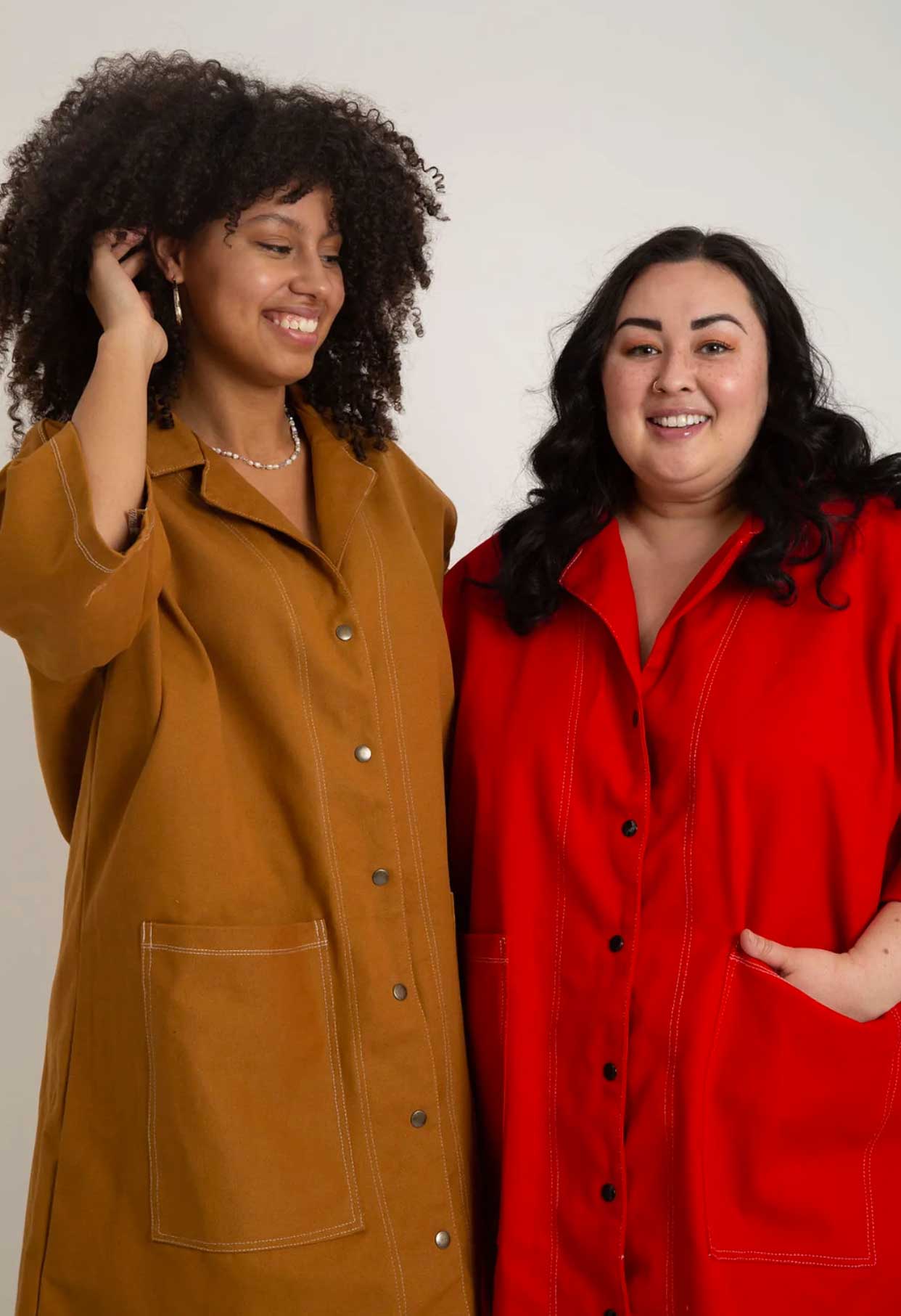 Oge Ajibe oversized jacket dresses - A size inclusive slow fashion brand